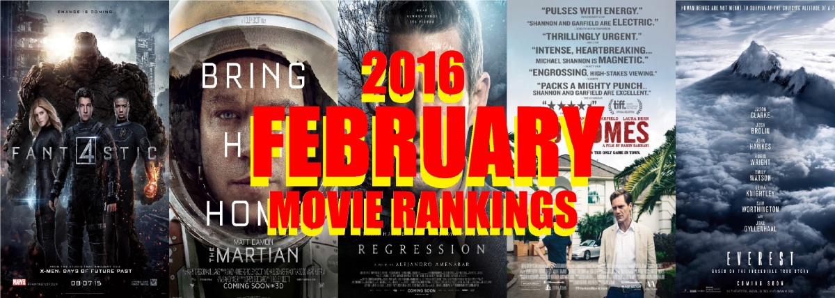 february movie rankings